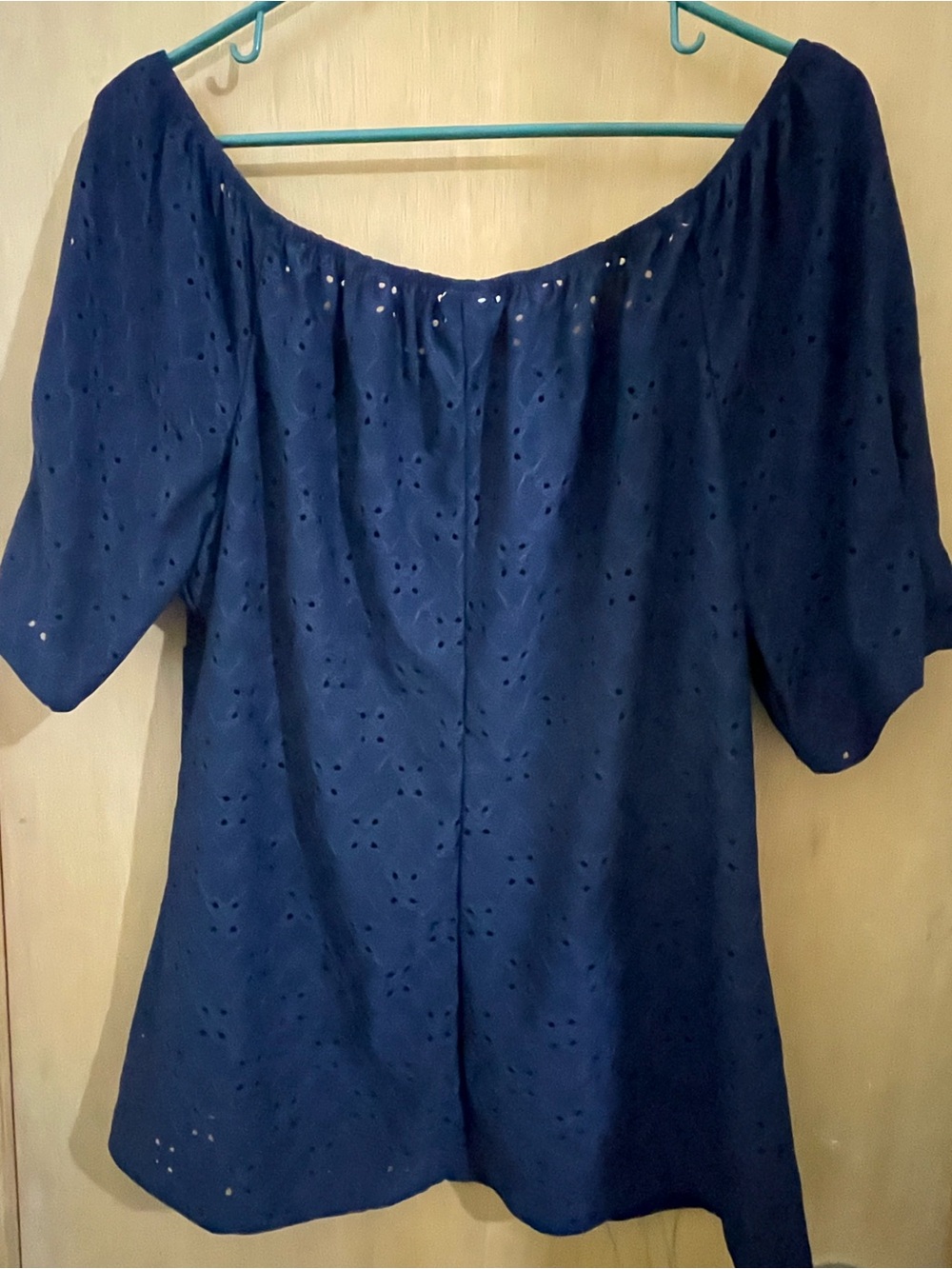 Juniors Blue Blouse Size XL